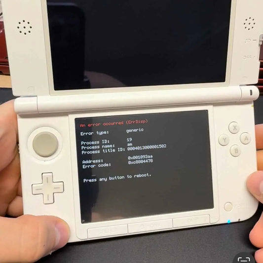 DS Spiele/Twilight Menü Error - 3DSRenew
