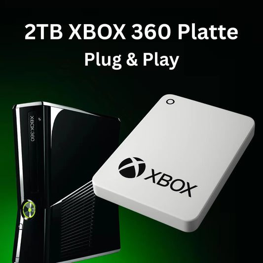 2TB Festplatte für die XBOX360