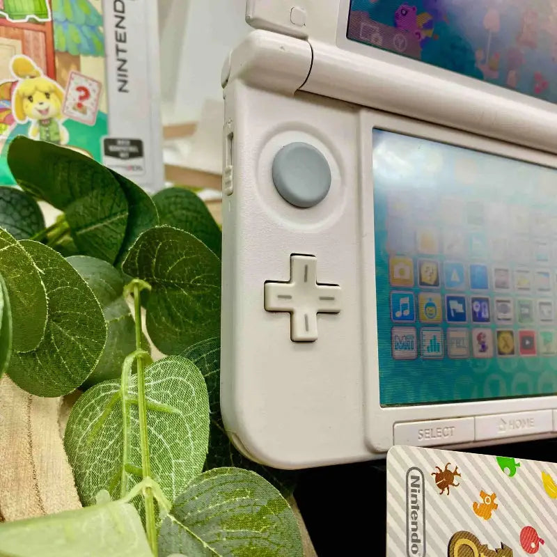 Nintendo 3DS XL weiß Animal Crossing gemoddet - VitaRenew
