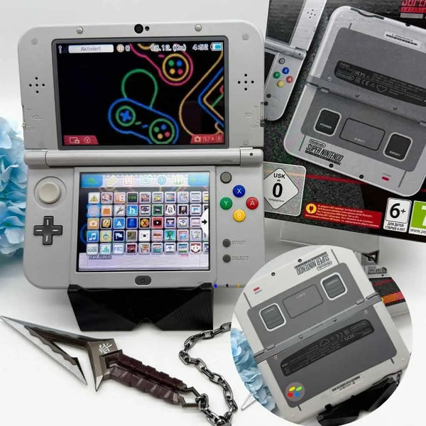 New Nintendo 3DS XL SNES with original packaging