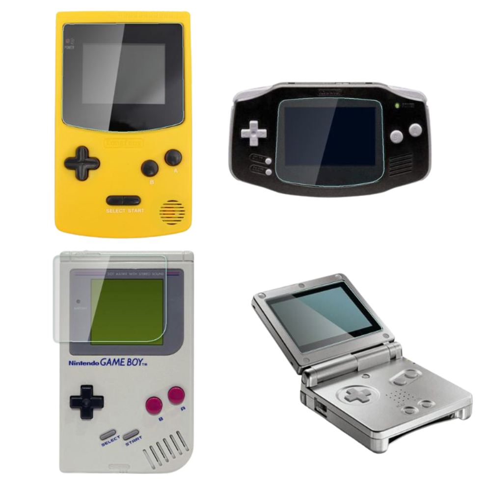 GB, GBC and GBA games
