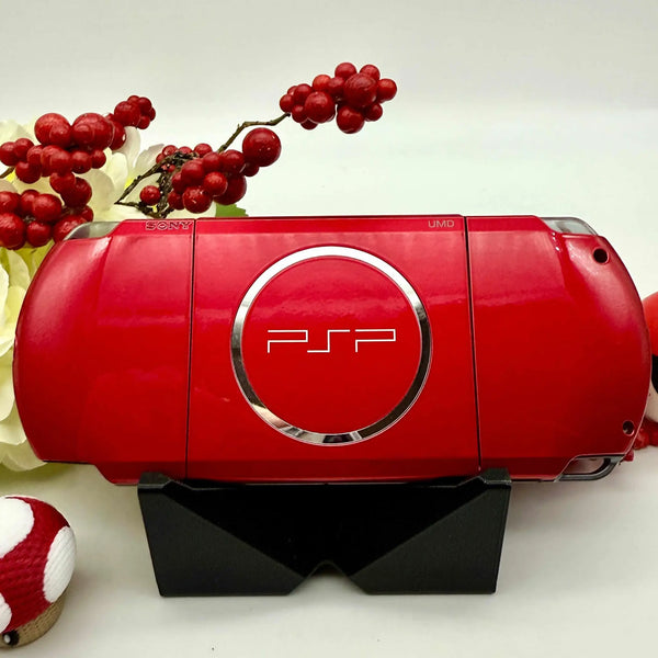 PSP 3000 in rot