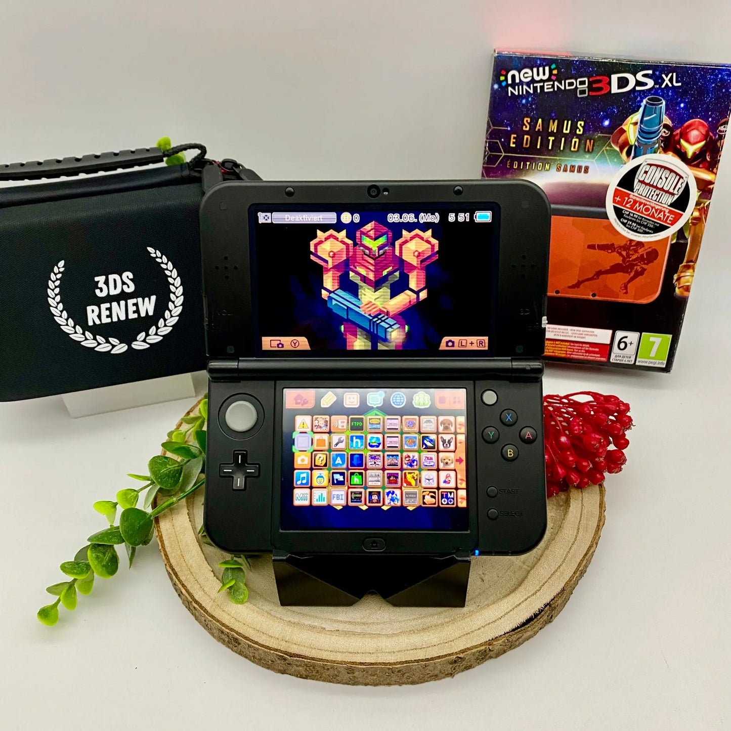 New Nintendo 3DS XL Samus design