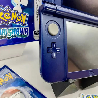 New Nintendo 3DS XL metallic blau gemoddet - 3DSRenew