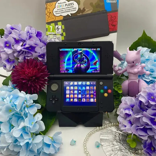 New Nintendo 3DS in schwarz