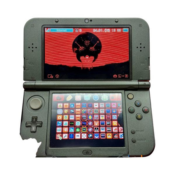 New Nintendo 3DS XL metallic grau