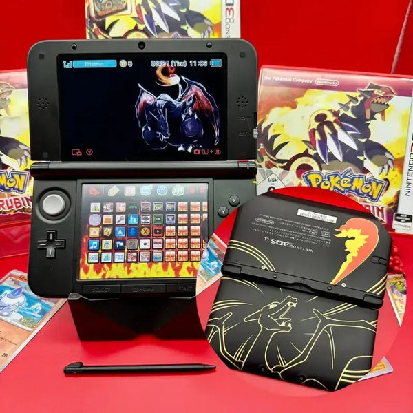 Nintendo 3DS XL Glurak