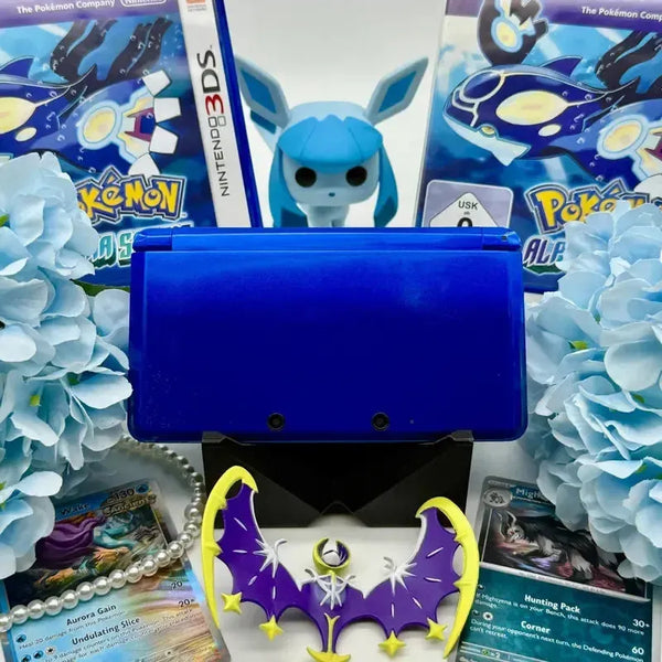 Nintendo 3DS in blau