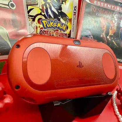 PS Vita 2000 in rot gemoddet - 3DSRenew