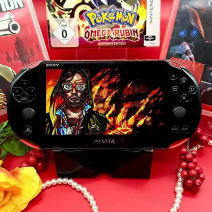 PS Vita 2000 in schwarz rot gemoddet - 3DSRenew