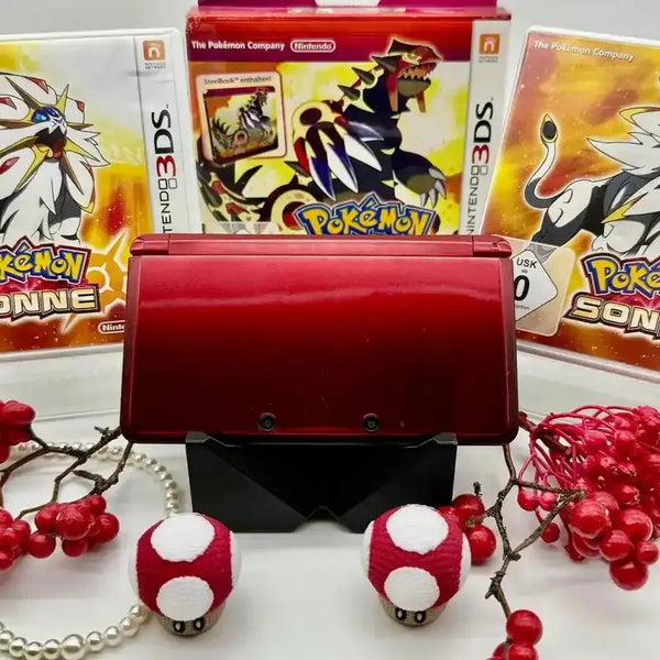 Nintendo 3DS in rot