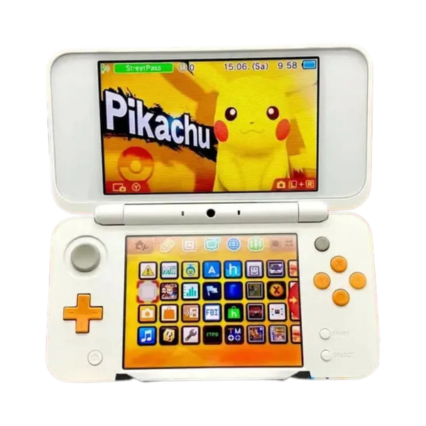 New Nintendo 2DS XL in weiß/orange