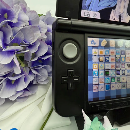 Nintendo 3DS XL black blue Smash Bros