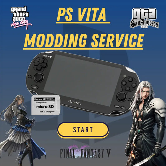 PS Vita Modding Service - 128/256GB/512GB Memory Card
